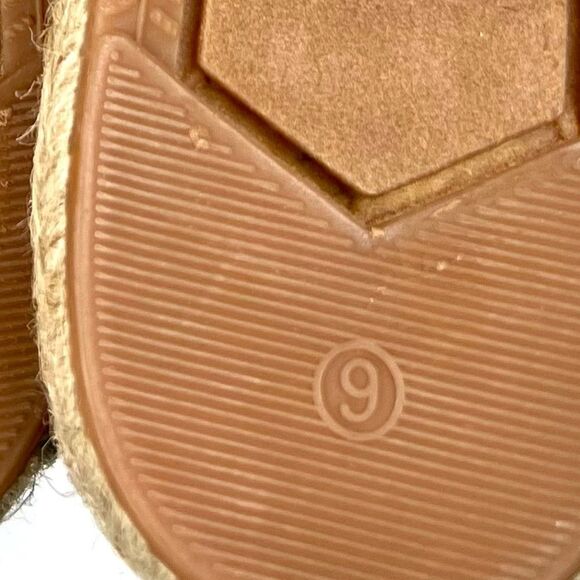 Rebecca Minkoff Jenny Black and Tan Espadrille Flats - Picture 11 of 11